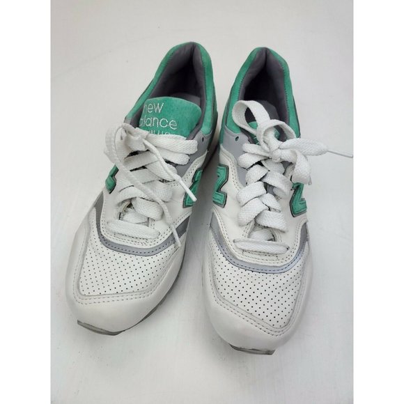 NB New Balance Mens Sz 6.5  Suede 997 Running Shoes Mint M997CMA USA Made main image 7